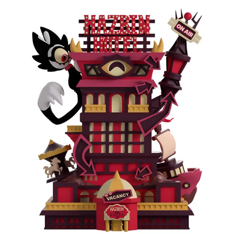 유투즈 해즈빈 호텔 허스크 시르 펜티어스 바기 올드 해즈빈 호텔 애니메이션 액션 피규어 모델 장식품 가라지 키트 장난감 선물