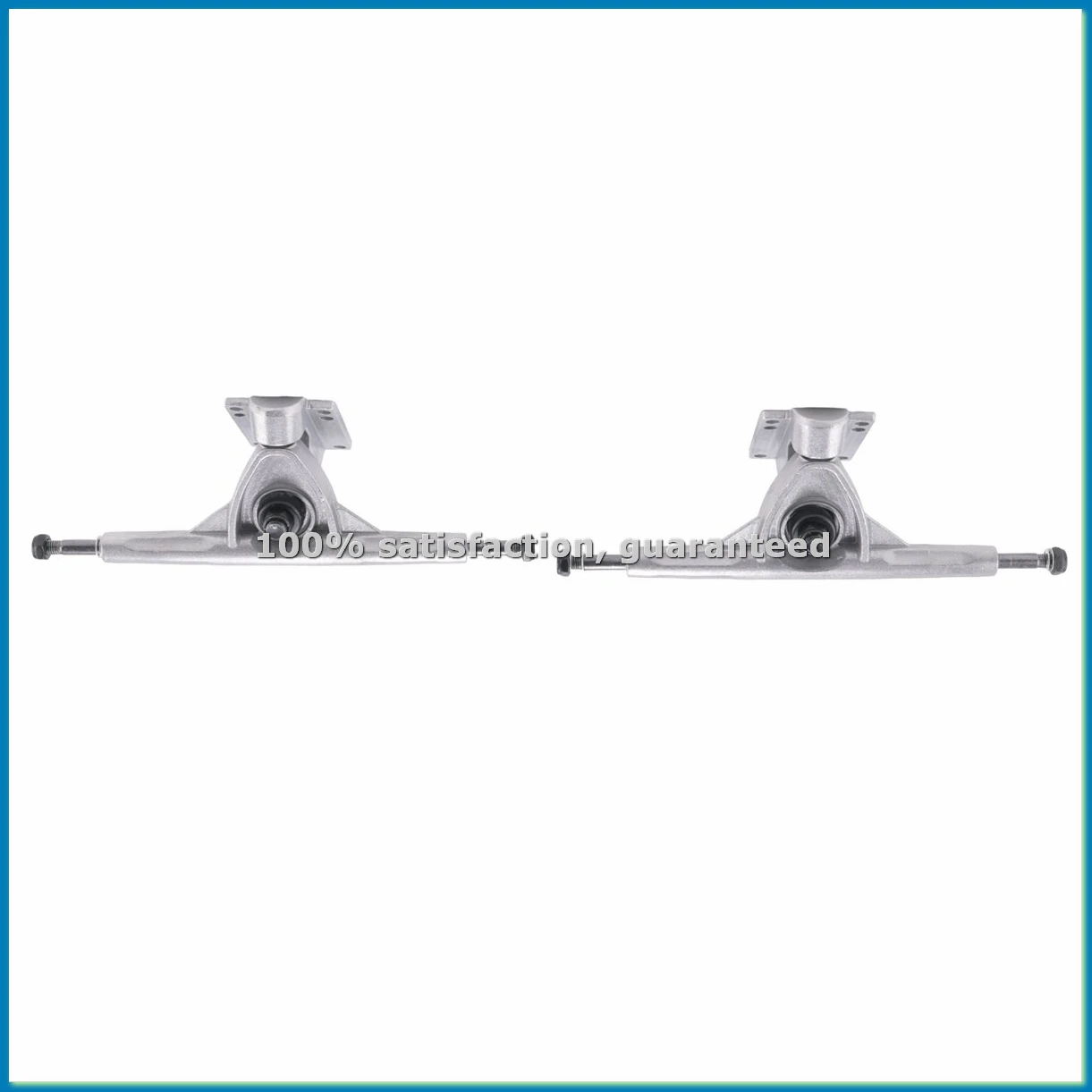 

7Inch LongBoard Trucks Skateboard Truck for Flat-Plate Bridge Aluminum Universal Longboard Skate Board Bracket,Silver-ANKL