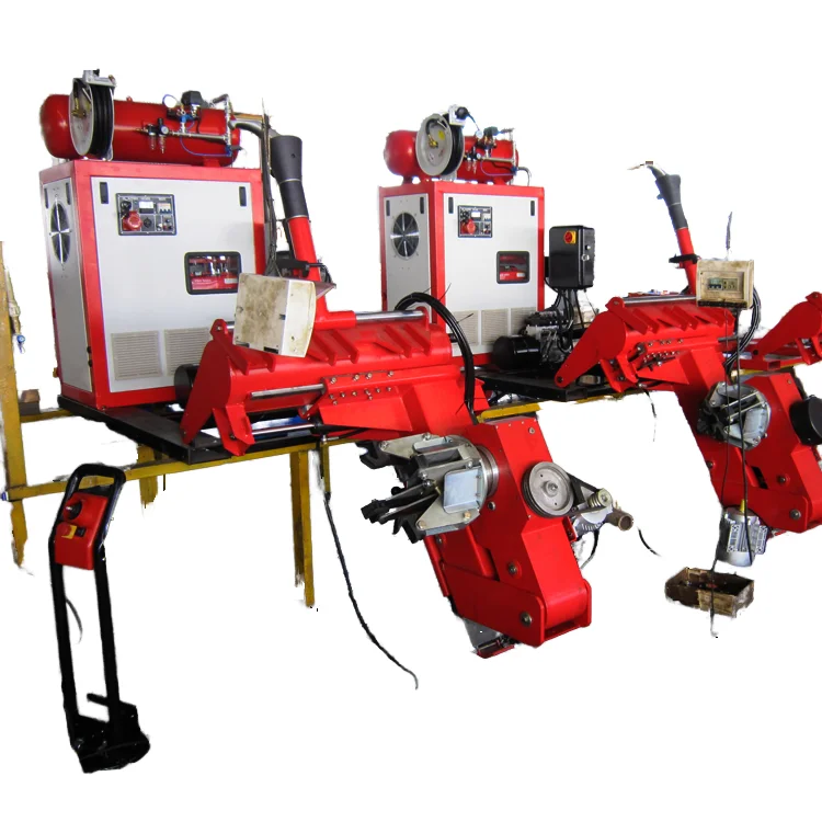 AA4C Mobile Truck Tire Changer on vans