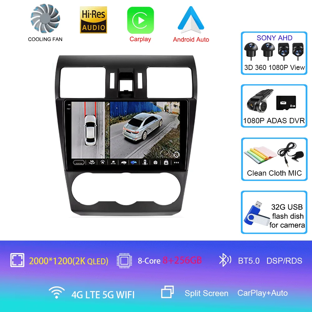 Variant: 8G 256G DVR 360 2K