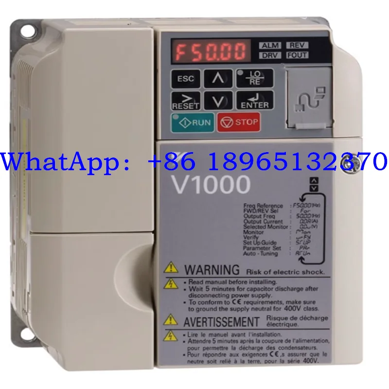 

CIMR-AB4A0005FBA CIMR-VB4A0011BBA CIMR-VB4A0007BBA CIMR-VB4A0005BBA CIMR-VB4A0004BBA New Original Inverter