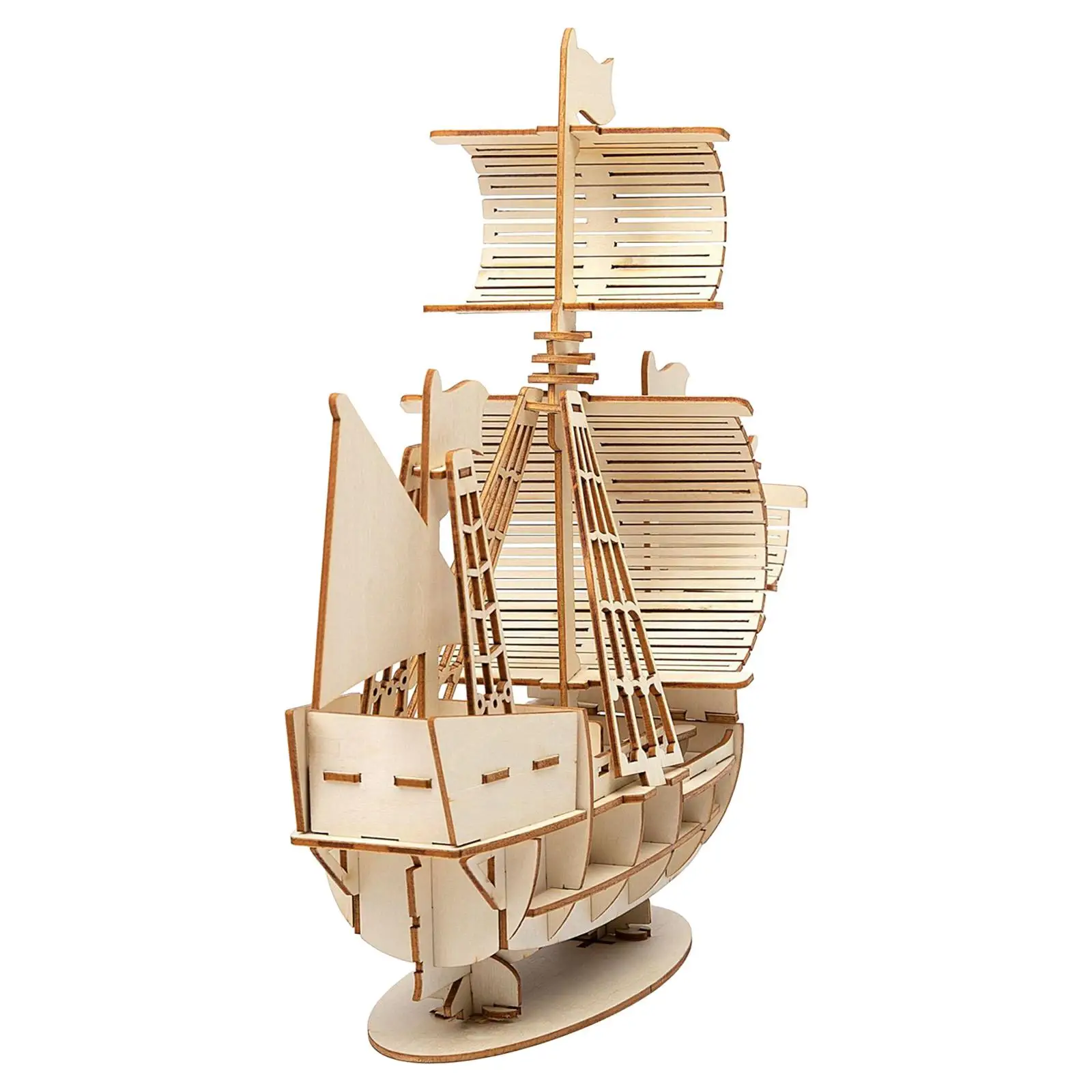 

3D Wooden Puzzle for Teens Sailboat for Boys Girls Teens Birthday Gifts