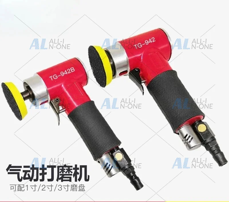 2 inch pneumatic grinder polishing machine sandpaper machine air grinder eccentric straight small mold