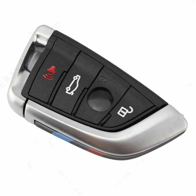 3/4 Buttons Knife Card Style Smart Remote Car Key Shell Case For BMW X5 F15 X6 F16 G30 7 Series G11 X1 F48 F39 Fob