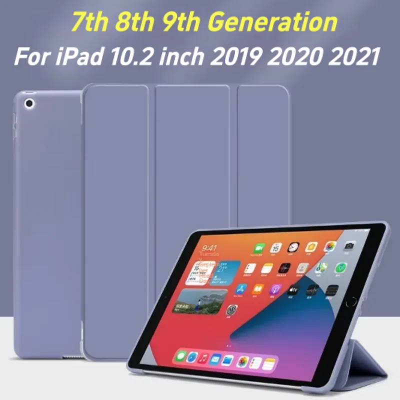 Smart Case for iPad 10.2 Inch Magnetic Stand Cover Compatibl