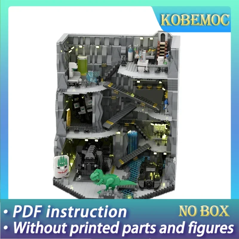 Popolare Hero Movie Modello Moc Mattoni da costruzione BatCave Dark Knight Tecnologia Blocchi modulari Regalo Giocattoli di Natale Set fai da te Assemblaggio