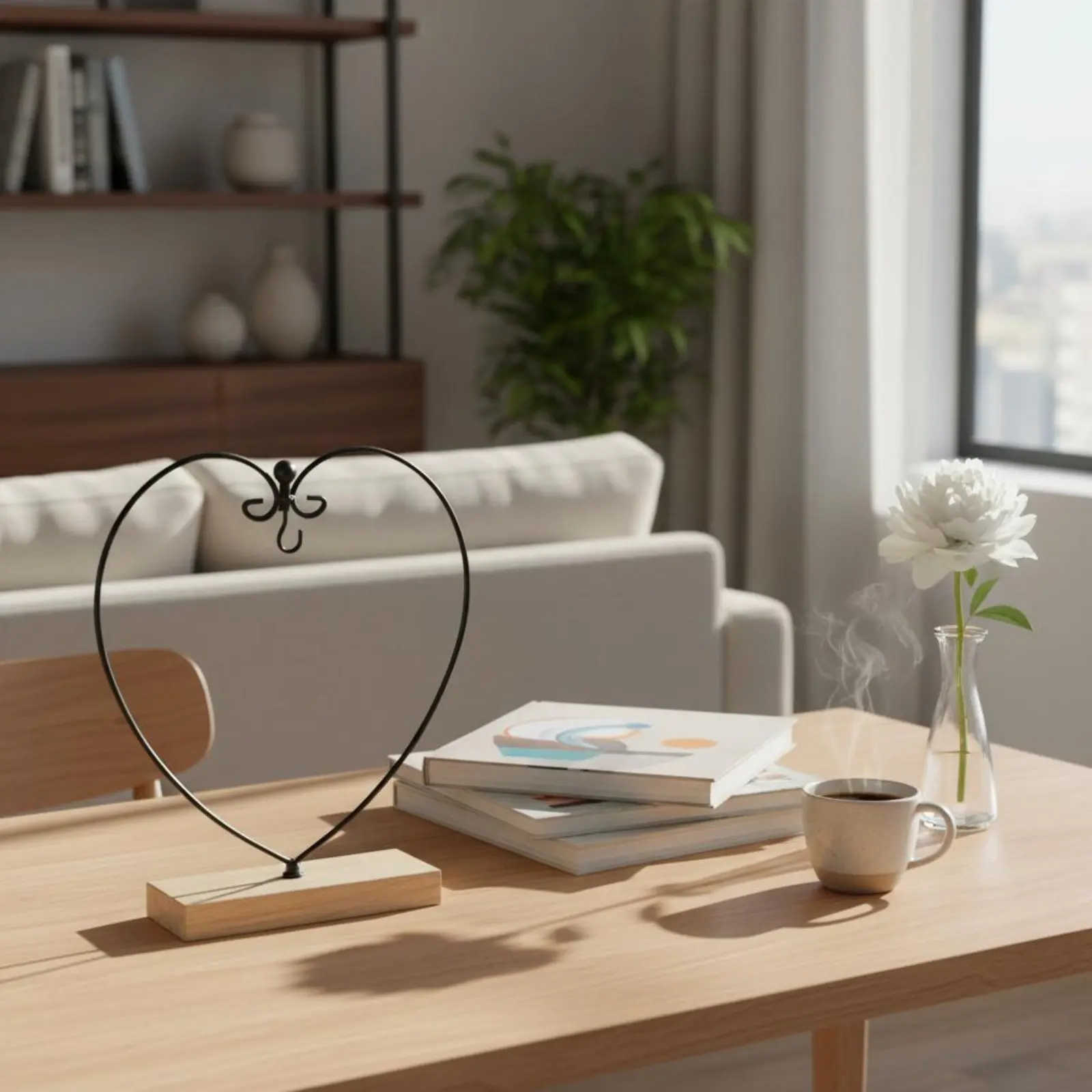 Soporte decorativo para colgar con base de madera, gatos y perros - imagen 5