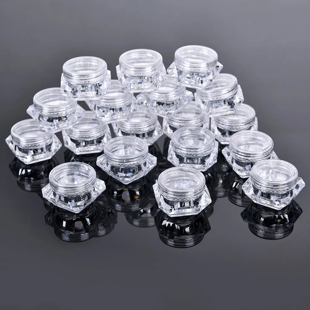 

32Pcs Portable Travel Jars Leakproof Compact Empty Cream Storage Bottles Face Lotion Container Cream Bottle