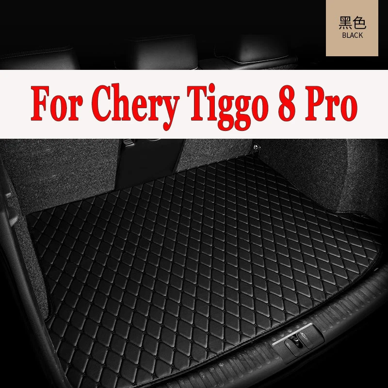 Car Trunk Mat For Chery Tiggo 8 Pro 7-Seat 2022 2023 2024 Custom Car Accessories Auto Interior Decoration