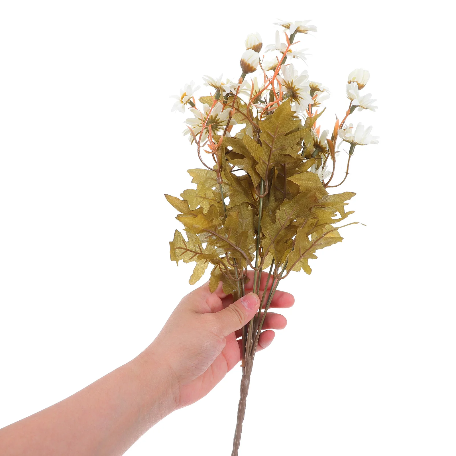 

Simulated Small Wrinkled Chrysanthemum Bouquet Artificial Flowers Entry Table Decor