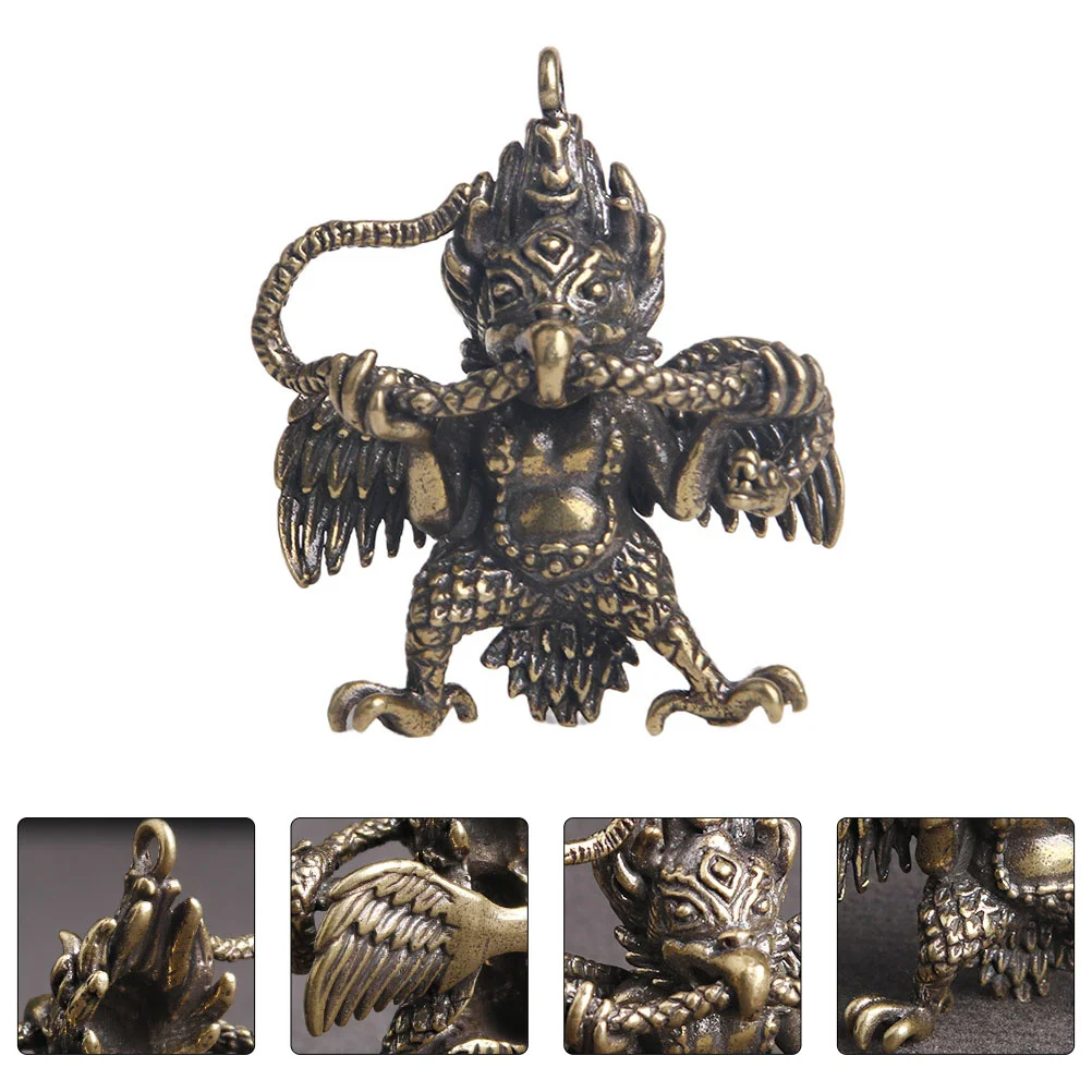 2 PCS Dapeng Bird Keychain Unique Pendant Creative DIY Pendants Excellent Workmanship Brass Roc Making Nepal Bag