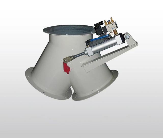 Three Way Diverter Valve For Feed Pellet Conveying