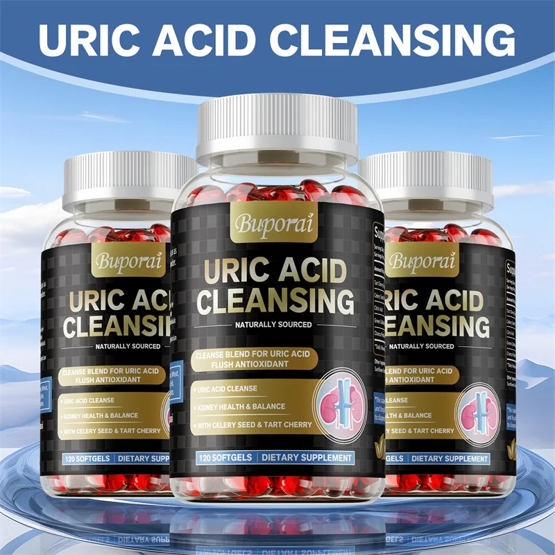 

Uric Acid Cleansing - Helps Balance Kidneys and Promote Joint and Urinary Tract Health