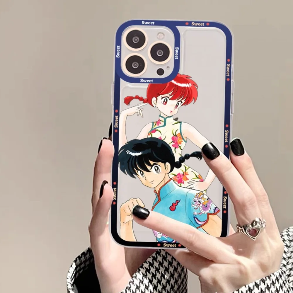 Cartoon Ranma 1 2 Phone Case For Samsung S 20 S 21 S 22 S 23 lite plus ultra Mobile Cover