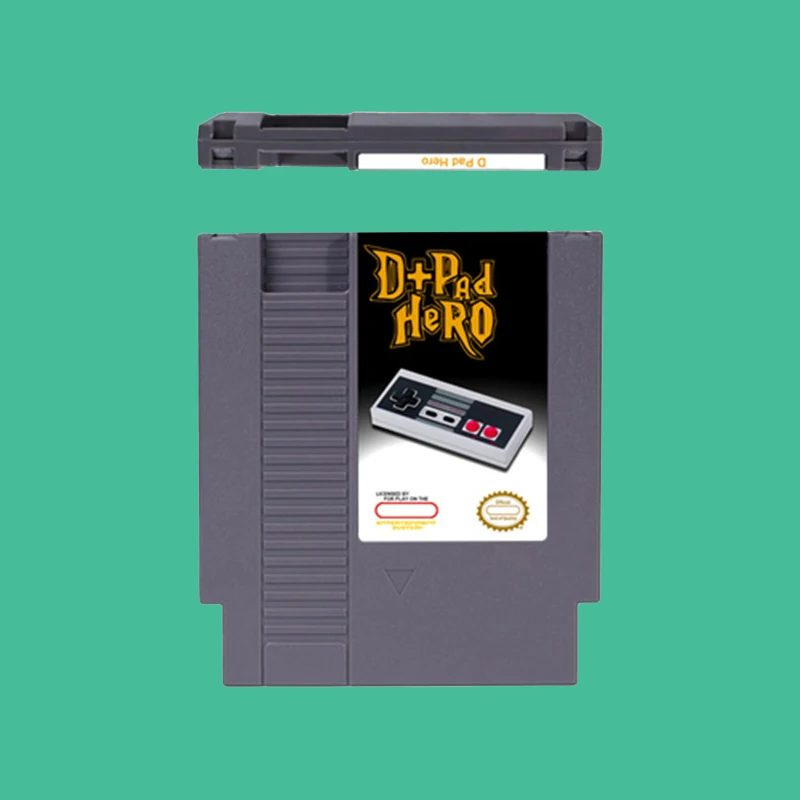 

D Pad Hero 1 - 72 pins 8bit Game Cartridge for NES Video Game Console