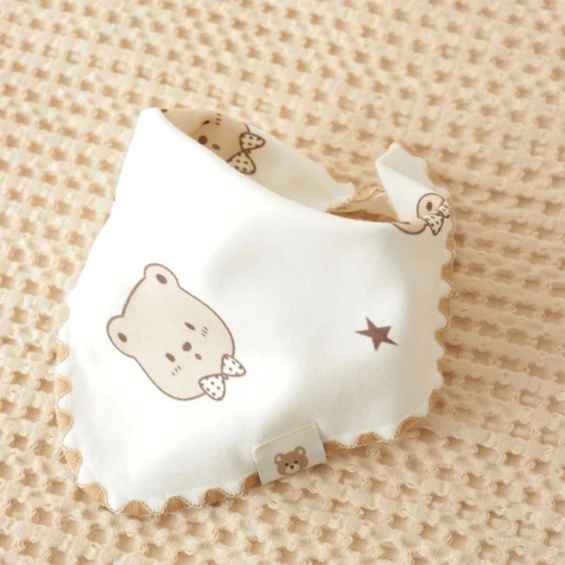 

J15U Baby Bandana Drool Bibs Stylish Unisex Bandana Bibs Super Absorbent Bandana Bibs