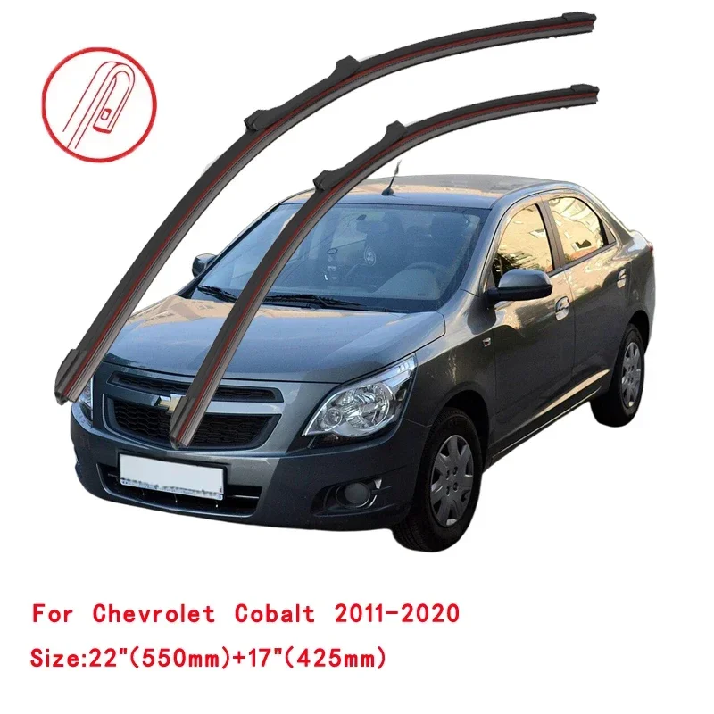 For Chevrolet Cobalt 2004-2020 Car Windshield Wiper Blade Front Windscreen Brushes Washer Accessories Cleaning Replacement Parts