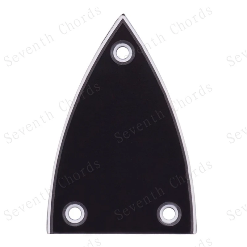 2Pcs/Lot Guitar Accessories Black Plastic Truss Rod Cover For Acoustic Electric Bass Guitar Parts