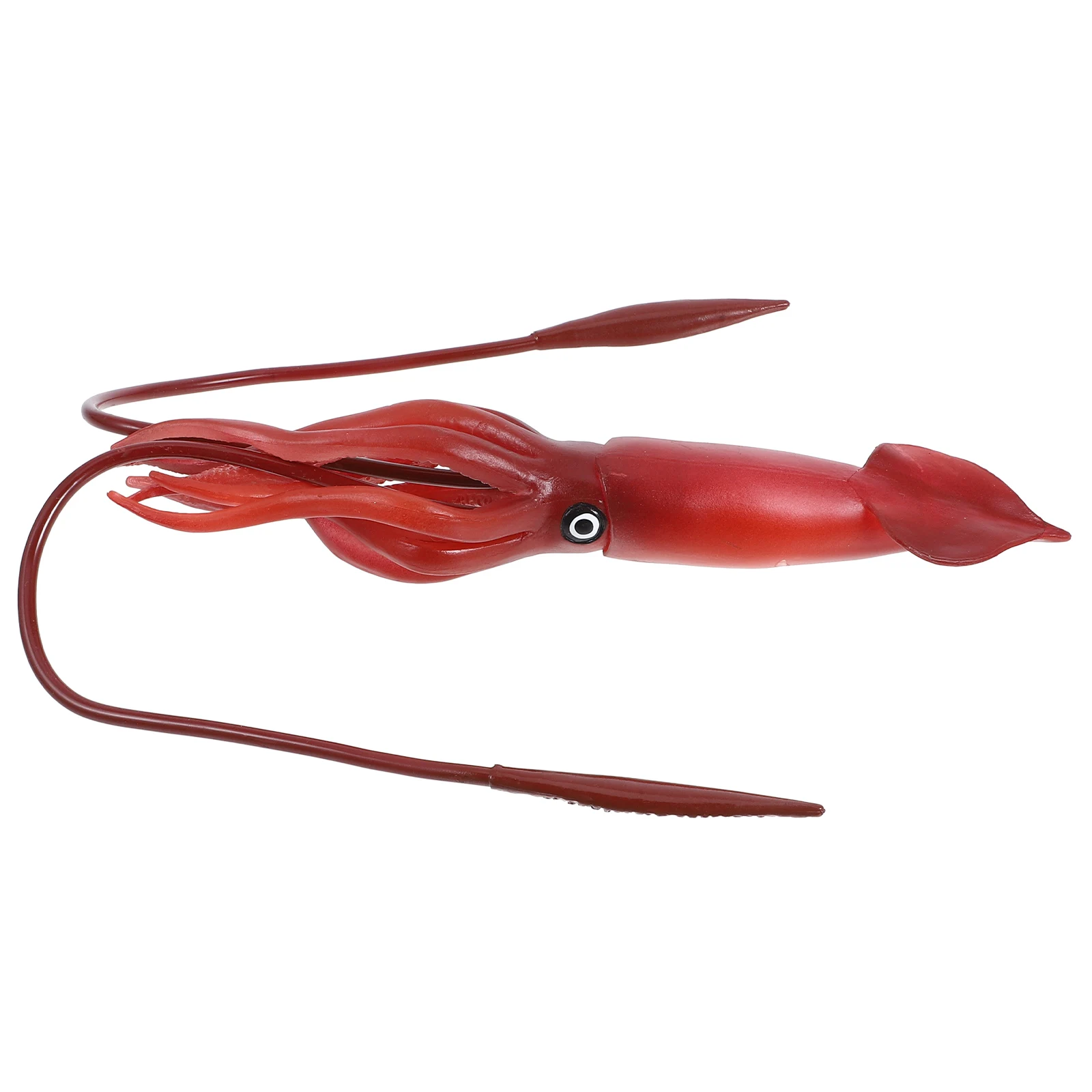 

Simulated Squid Ornaments Sea Animal Toys Ocean Model Figures Sleeve-Fish Child