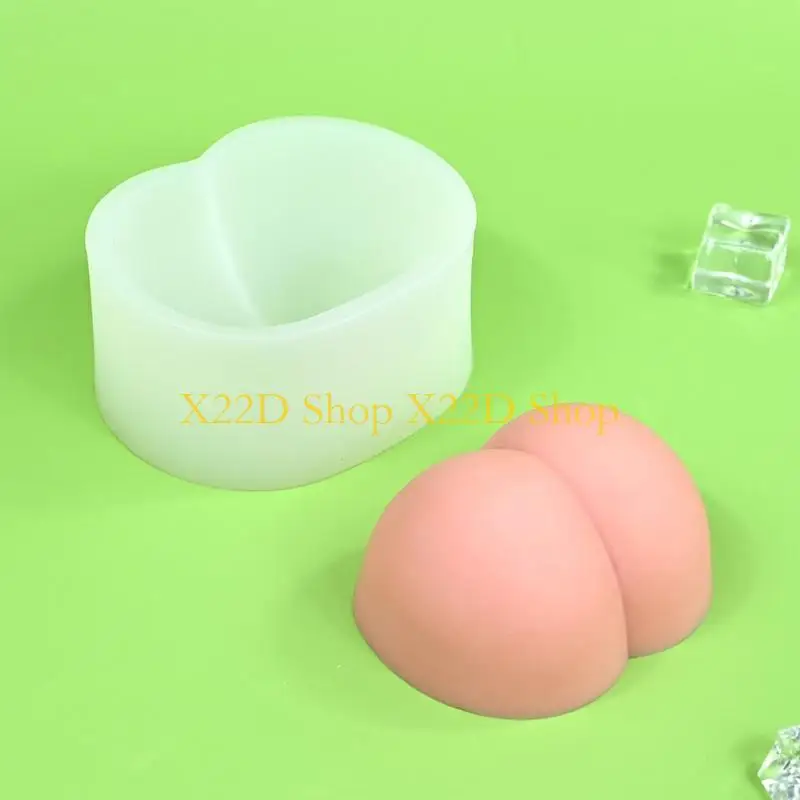 X22D Funny Puddings Molds In Booty Design With Ergonomic Handle Dessert Molds For Comfortable Grip During Baking Process