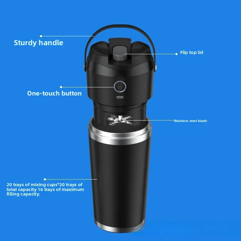 Portable Wireless Juicer Smoothie Stirring Charging Small Juicing Cup Juice Outdoor Accompanying Cup