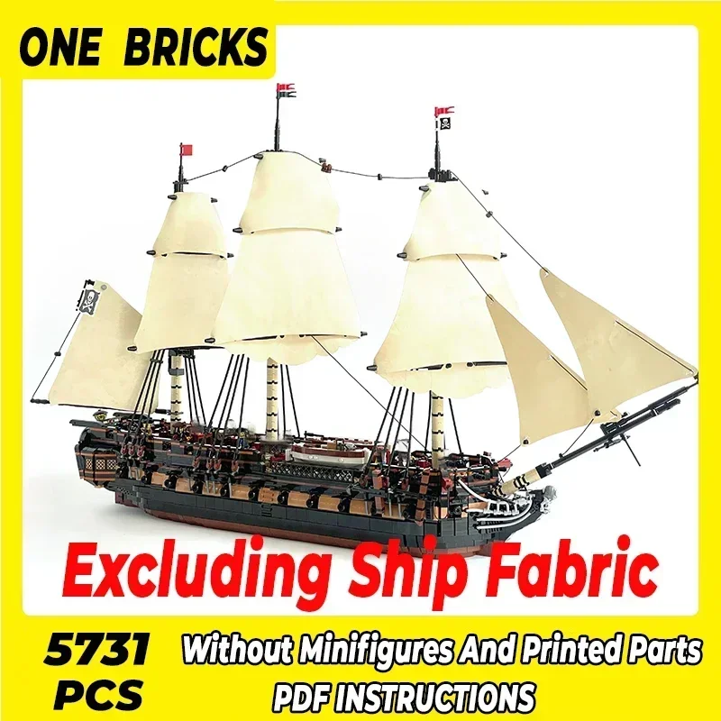 Bloques de construcción Moc, modelo militar, ladrillos técnicos Supernaut Heavy Frigate, montaje DIY, juguetes de construcción para niños, regalo de vacaciones