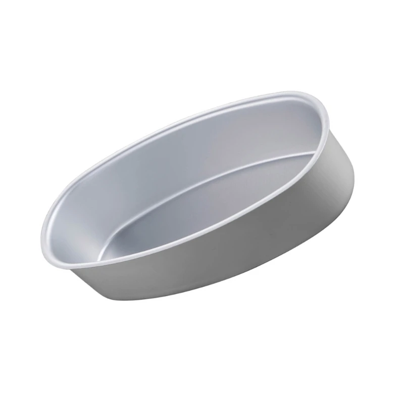 6Pcs Nonstick Cake Pans Baking Molds Metal Cake Molds Practical Baking Accessories Baking Pans Aluminum Alloy Texture