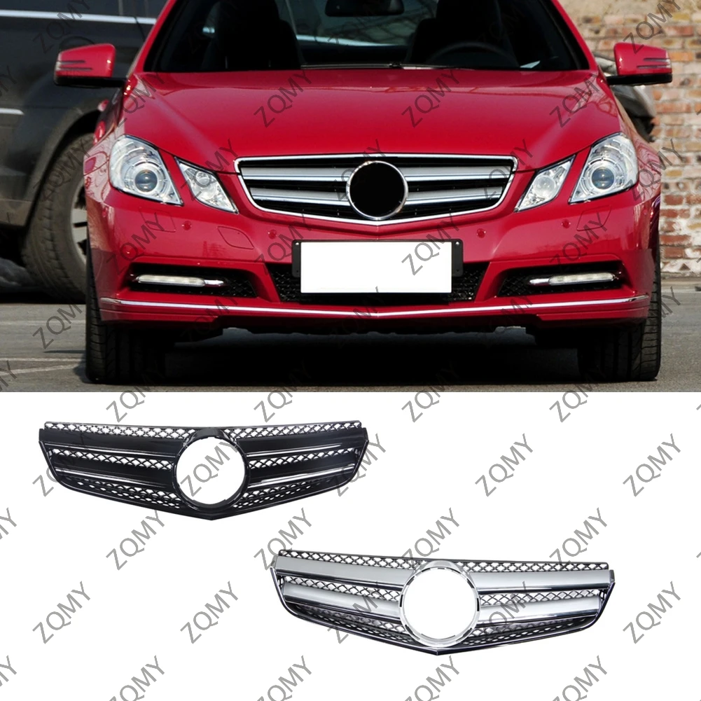 Front Bumper Grille Radiator Grid Grill For Mercedes-Benz E Class Coupe 2 Door W207 A207 C207 2009-2013 Original style