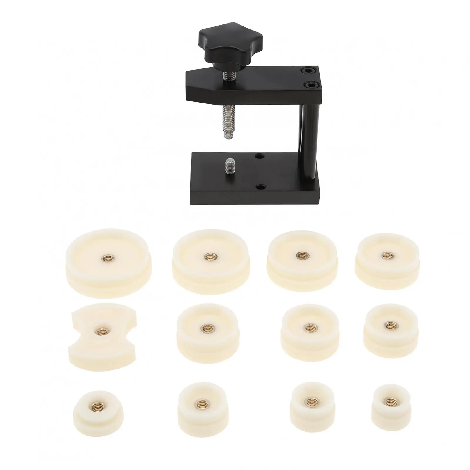 Manual Watch Case Press Watch Capping Machine Screw Type Capping Machine Manually Rotating Cover Tool