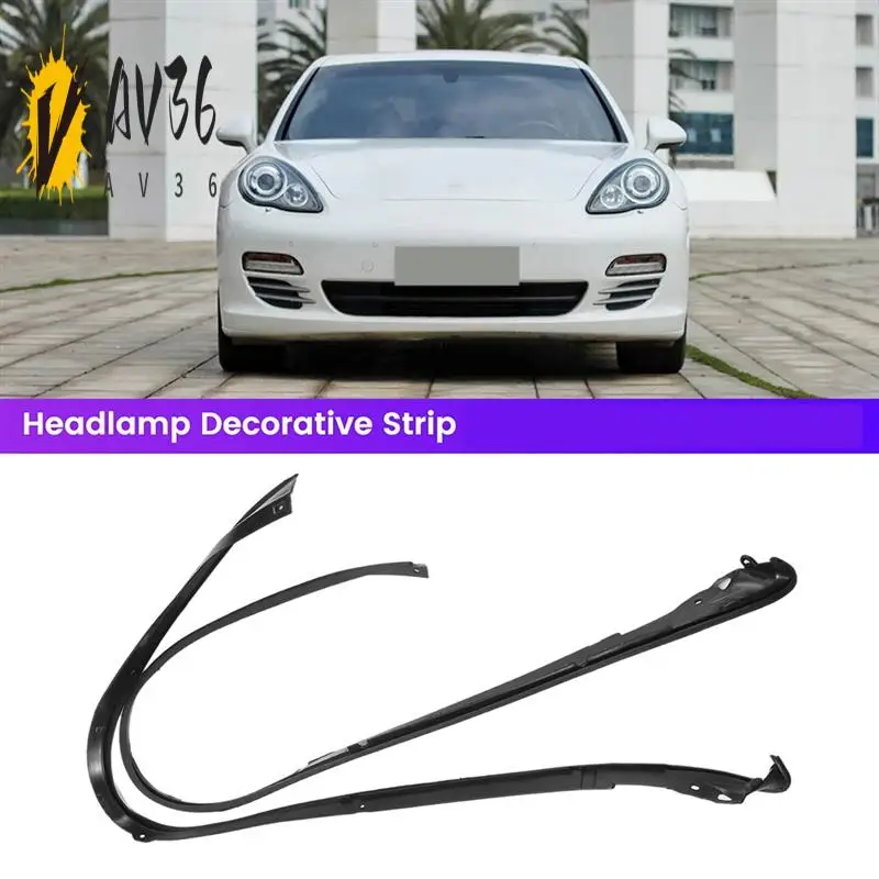 

AV36-Уплотнительная лента для фар автомобиля, резиновая декоративная лента для фар 167457-00 167458-00 для Porsche Panamera 10-13