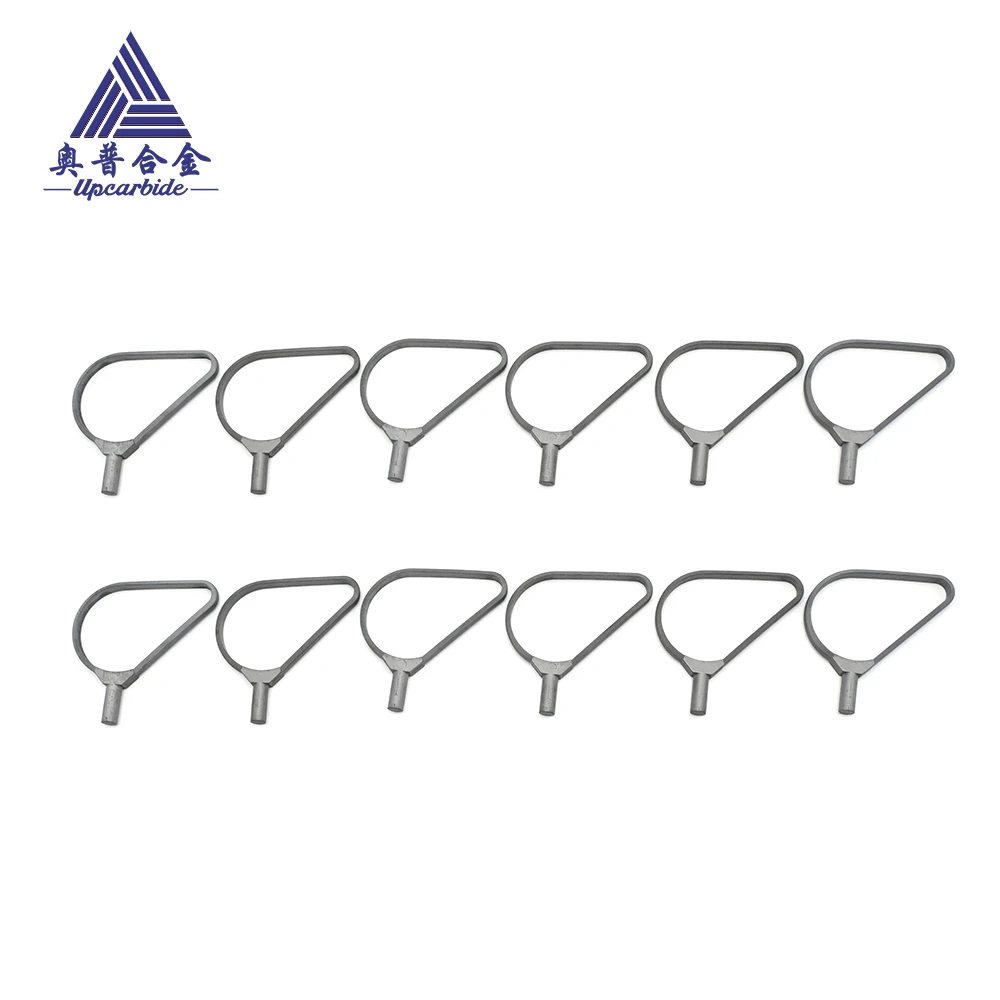 Premium Carbide Pottery Clay Trimming Tools - Pear-Shaped Big Loop Clay Sculpture Scraper