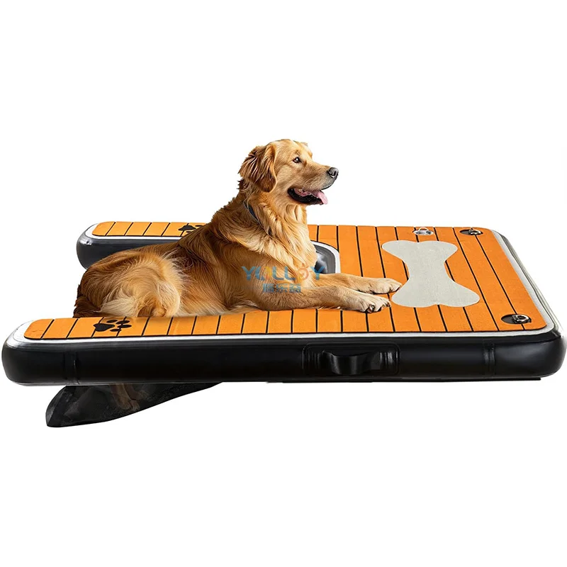 

Inflatable Floating Boat Water Ramps for Dogs Pup Plank