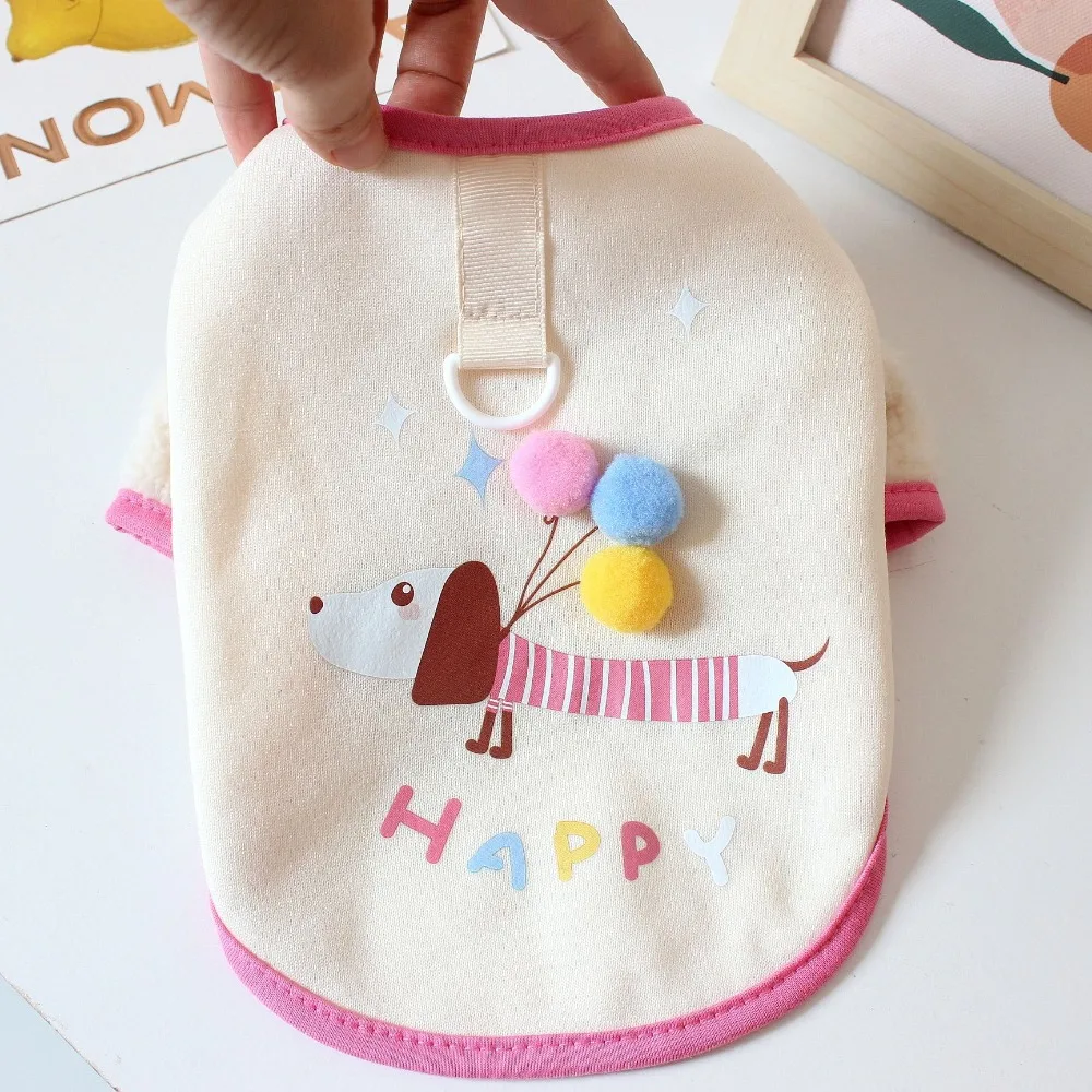 

New Dachshund Print Winter Dog Clothes Thicken Soft Dog Coat Comfortable Chihuahua Style Dog Costume Small Medium Dogs