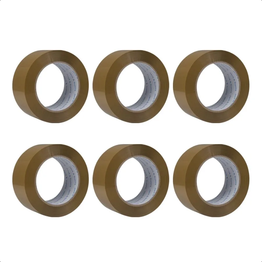 

Brown Packing Tape Low Noise Quiet Shipping Tape 1.89 inch x 54.6Yards Packaging Tape Rolls for Moving and Storage Industrial g