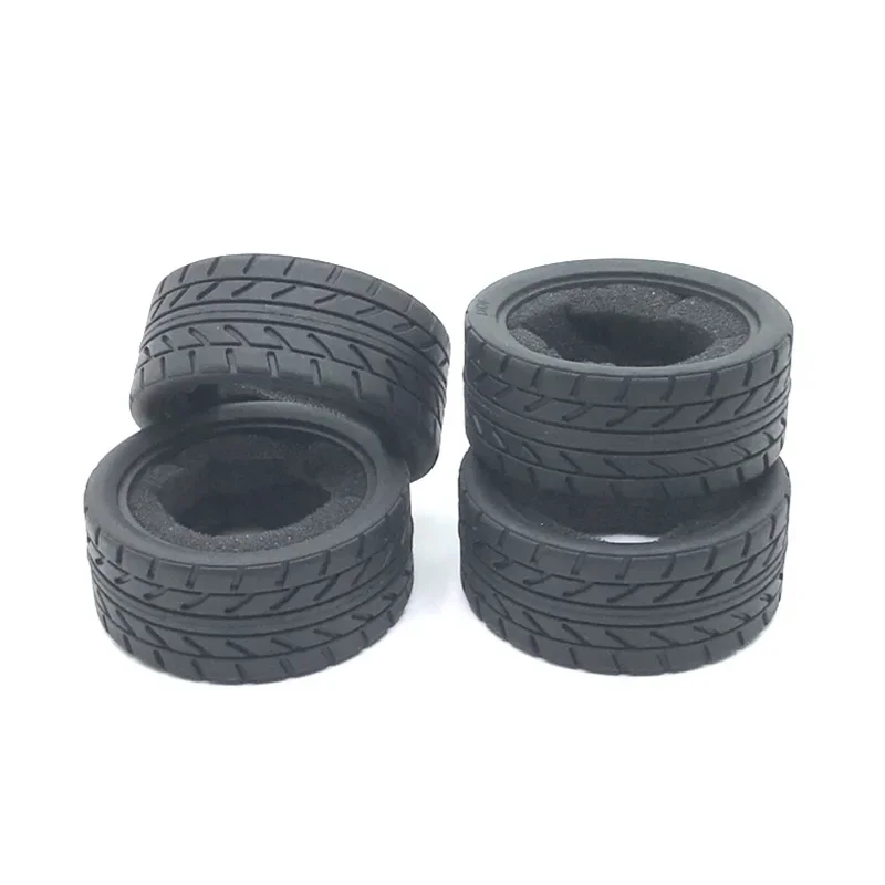 Soft RC Rubber Tyre Set 1/18 Scale Tyre with Tread Pattern Model Crawler RC Car Wheel Tires for Wltoys A949 A959 A969 A979 K929