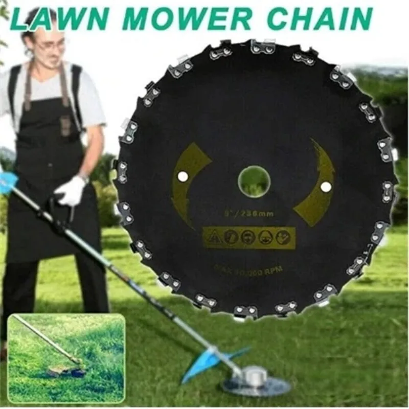 

High-Powered Grass Cutter Lawn mower saw tree blade hit small bamboo wood electric weeder accessories gasoline brush cutter righ