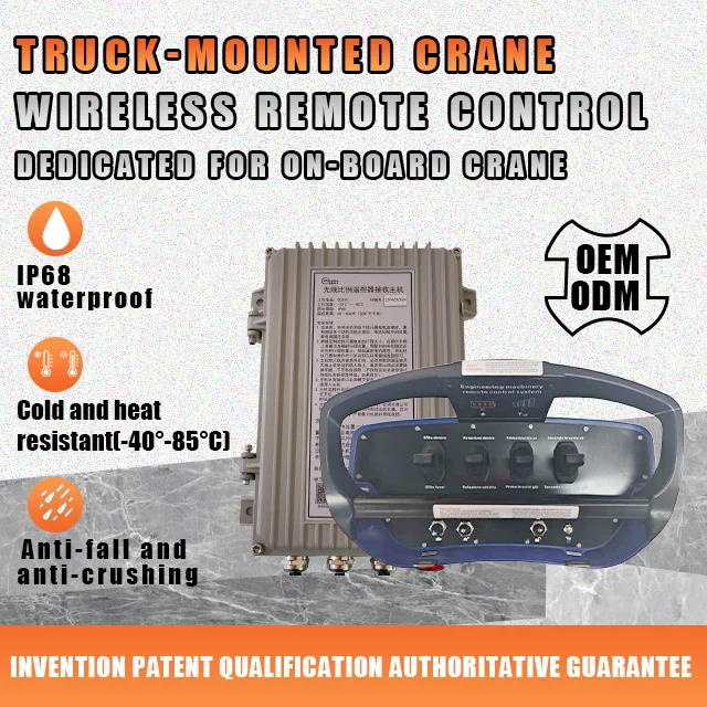 2026 hot 2026New Like Scanreco Waterproof IP68 CE Fully-automatic Wireless Proportional Remote Controller 500m Control Distance 