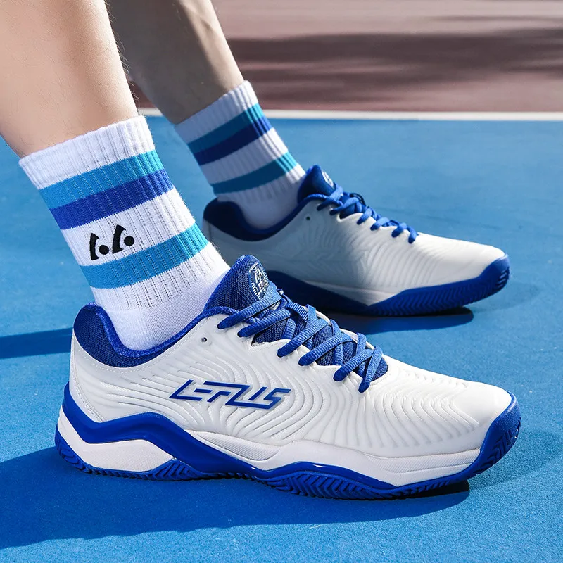 Unisex Men Women Indoor Badminton Squash Sports Shoes Ultra-light Rubber Sole Volleyball Tennis Table Tennis Training Sneakers