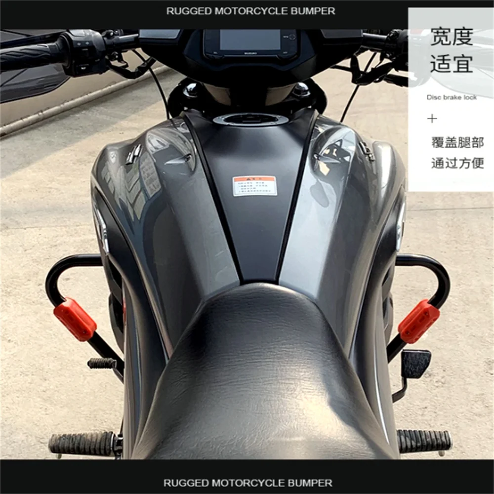 For Suzuki Introder 150/GL150 bumper modification High quality bumper Introder 155/155KR body bumper anti drop bar accessories 6