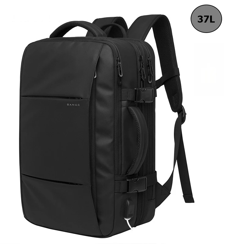 Expandable Men's Backpack Waterproof 37L Laptop Backpack Man Large Capacity Hiking Travel Bag Male Backpacks for Men