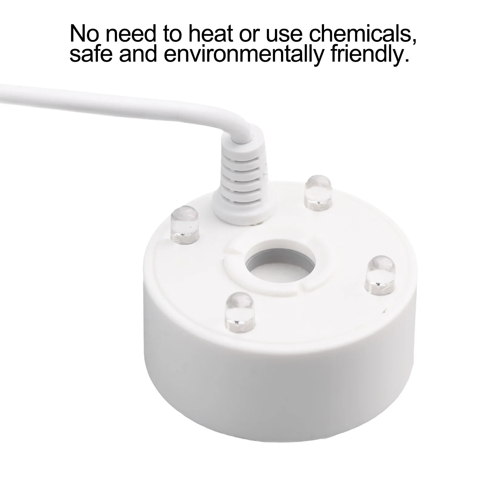 5V USB Mist Maker Fogger With LED Fog Maker Machine LED Colorful Lights Water Circulation Landscaping Spray Home Humidifiers