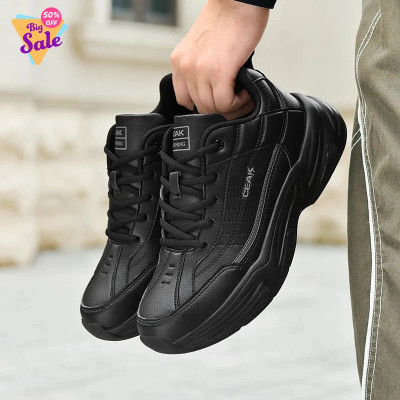 

Men's new sports shoes four season casual fashion versatile wear-resistant comfortable thick soled sports shoes running sneakers
