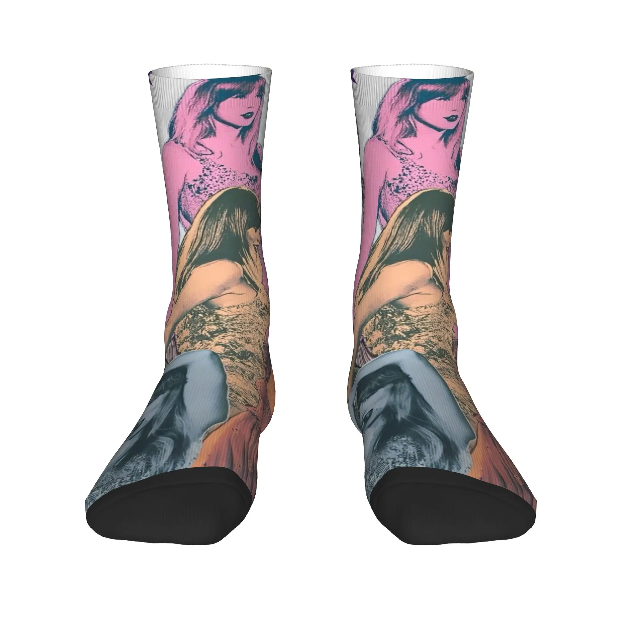 Adults Men Socks 2025 New The Eras Tour Singer Taylor-r Singer Star Stockings Anti Skid Soft Breathable Autumn Elegant Socks