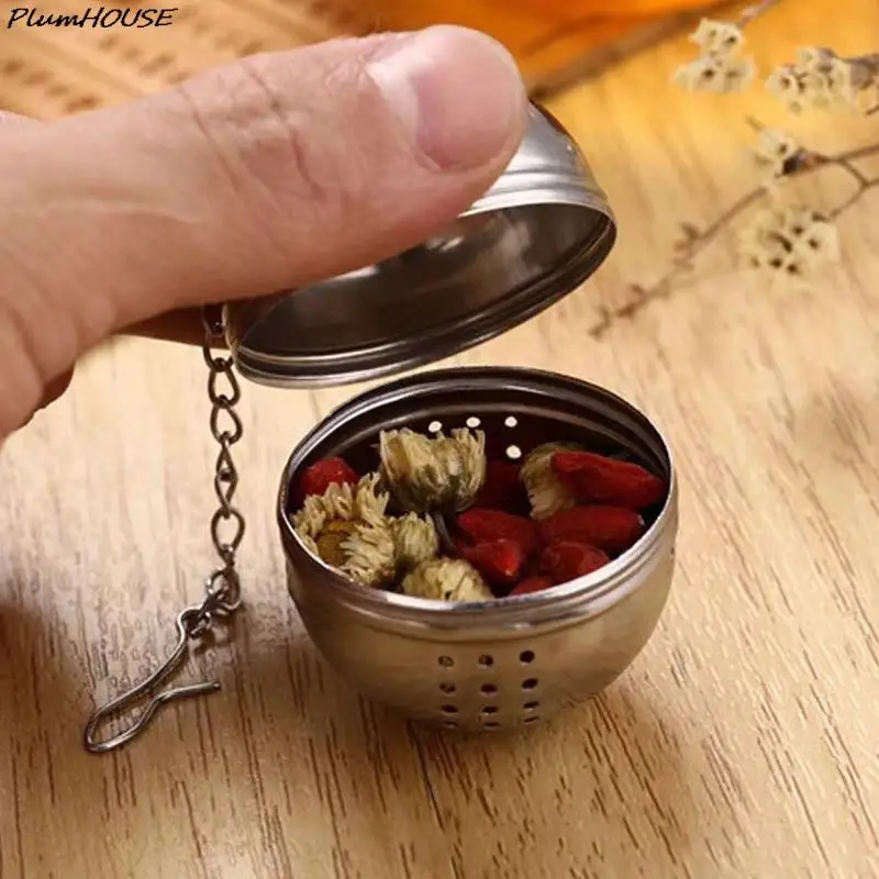 Edelstahl Tee Infuser Teeblätter Diffusor Gewürz Gewürz Kugel Sieb Teekanne feinmaschige Kaffeefilter Küchen zubehör