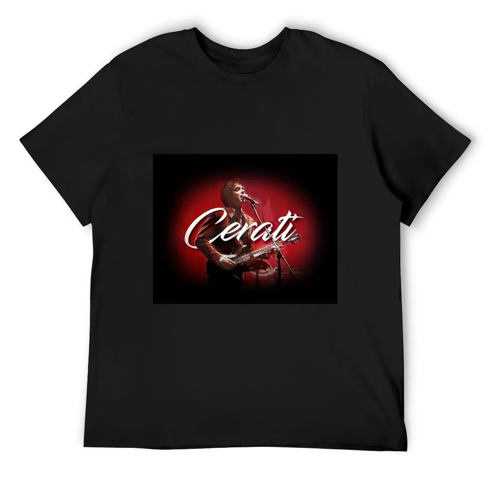 

Gustavo Cerati T-Shirt plus size tops vintage graphic tee cute clothes summer tops sweat shirts, men