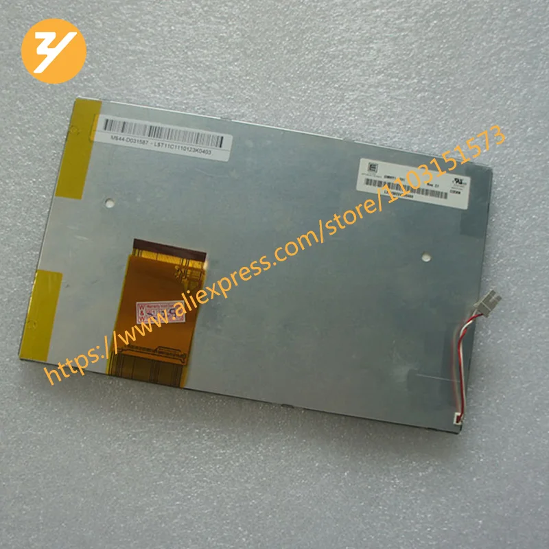 Panel de pantalla G080Y1-T01, suministro Zhiyan, 8 ", 800x480 TFT-LCD