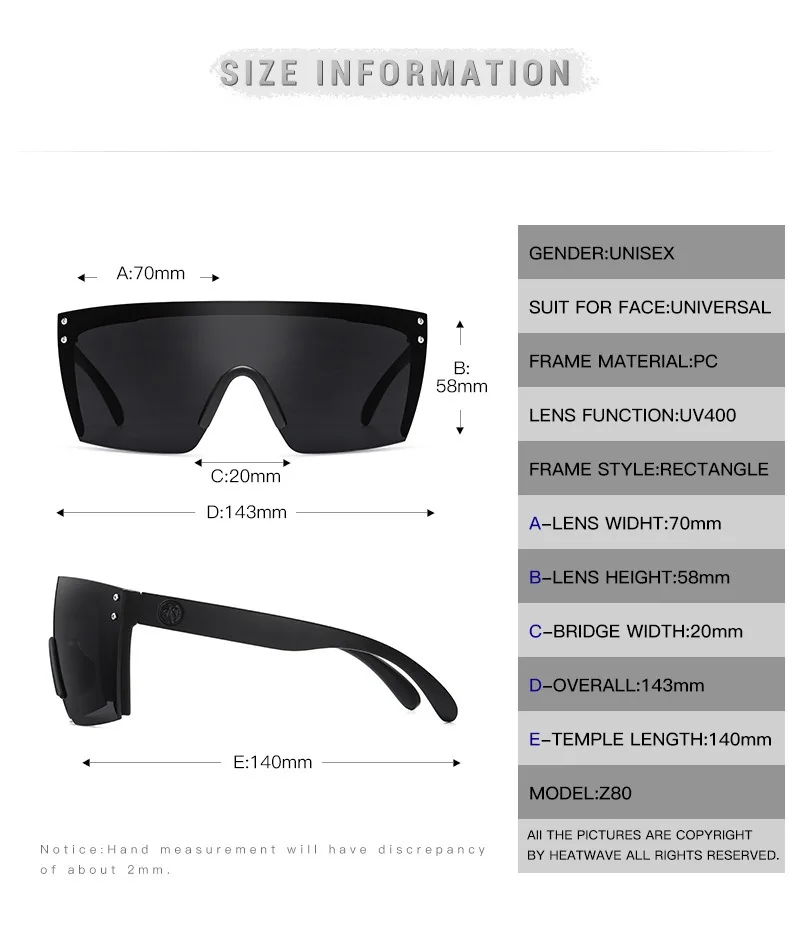 Fashionglasses Amazon Cross border ร้อนขายแว่นตาขี่จักรยานคุณภาพสูง True ฟิล์มกีฬากลางแจ้งแว่นตากันแดดคลื่นความร้อน HW01