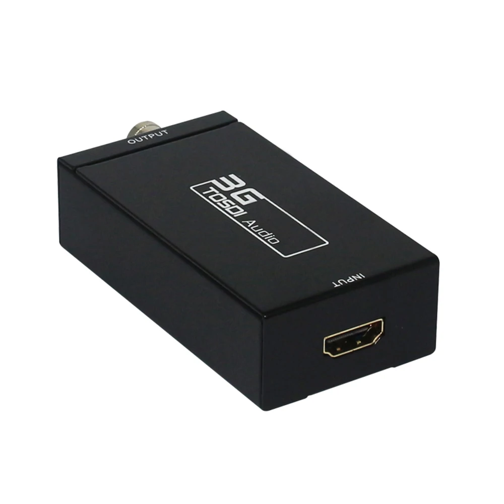 3G HDMI เข้ากันได้กับ SDI Converter SDI อะแดปเตอร์ HD-SDI/3G-SDI อะแดปเตอร์ BNC 1080P DAC Converter สําหรับจอภาพ HDTV