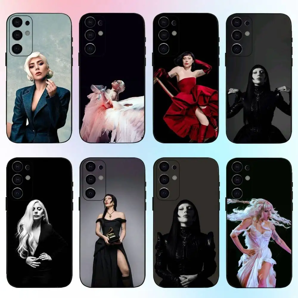 

Lady Gaga Phone Case For Samsung S25,S24,S21,S22,S23,S30,Ultra,S20,Plus,Fe,Lite,Note,10,9,5G Black Cover