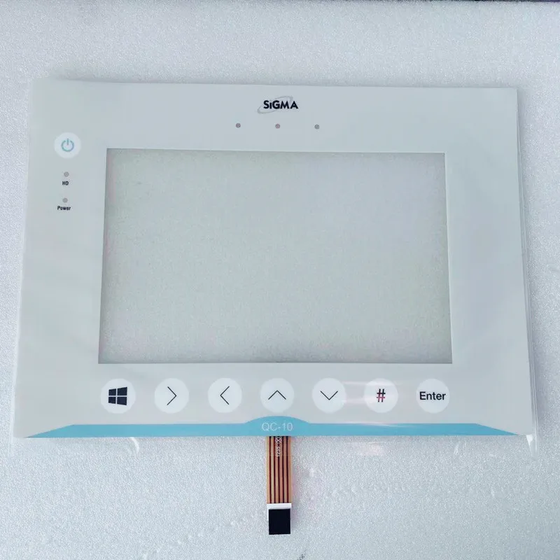10 inch For Sigma Qc-10 Capacitive touch screen digitizer sensor external glass panel 1235X